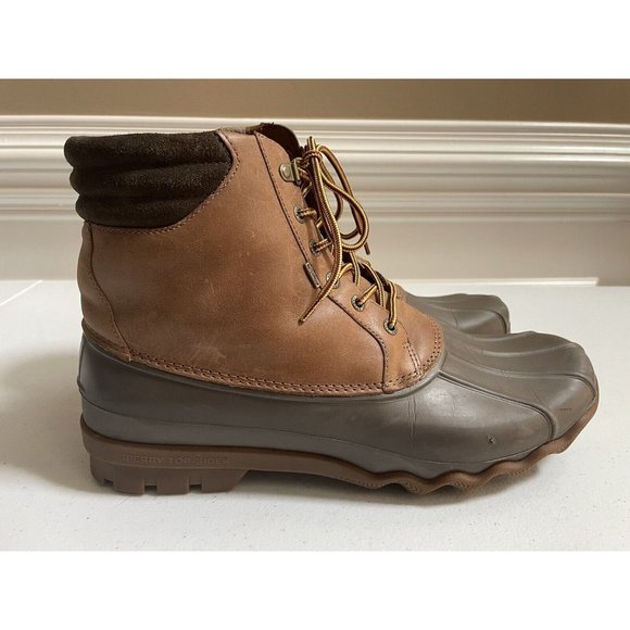 Sperry Top-Sider Men's Avenue Duck Boot Tan/Brown 13 - STS12126 - Picture 3 of 7